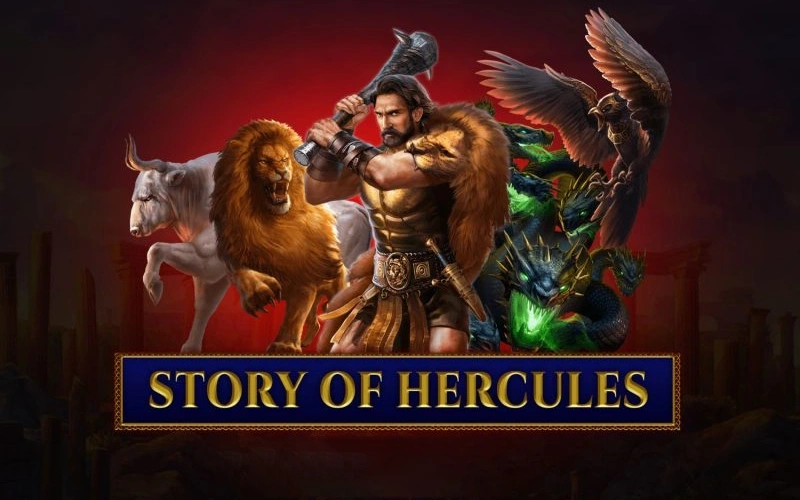 Be the hero you always wanted and win big prizes in Story of Hercules at Glory Casino.
